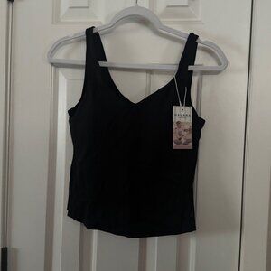 New Halara Black Sports Bra Tank Top Crop Top Size Medium P3